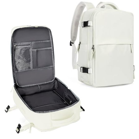 Stor reise-ryggsekk for kvinner og menn, håndbagasje-ryggsekk, tur-ryggsekk, vanntett