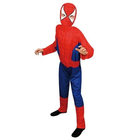 Spindelmannen dräkt Maskeraddräkt Large134-146cm 10-12 år