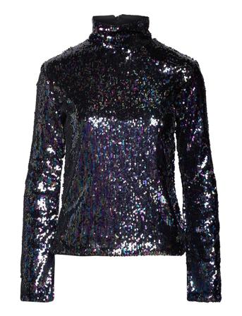 Sequins Trevor Top Purple Mads Nørgaard