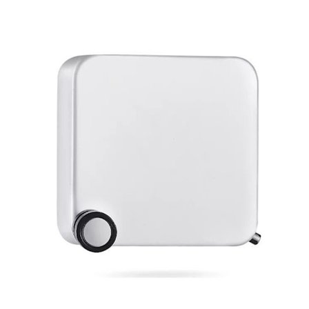 Retractable clothesline, wall-mounted stainless steel rope witho