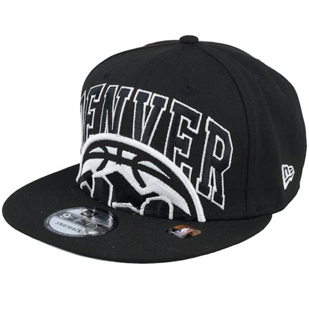 New Era - NBA Černá snapback Kšiltovka - Denver Nuggets 9FIFTY NBA Tip Off 23 Black Snapback @ Hatstore