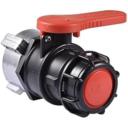 Sovitin palloventtiili, Vaihda Butt Tap palloventtiili Säiliö palloventtiili Viemäri sovitin, 75 mm