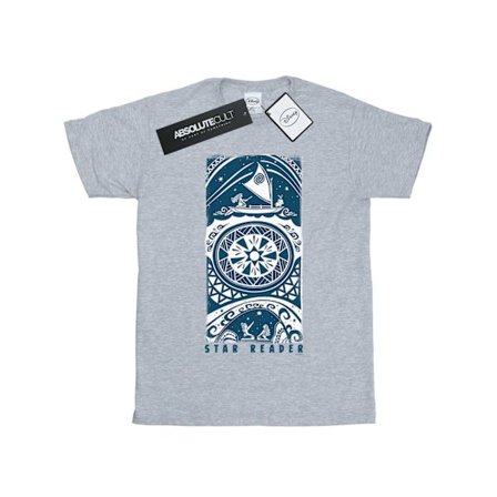 Disney Girls Moana Star Reader Bomull T-shirt 9-11 År Sport