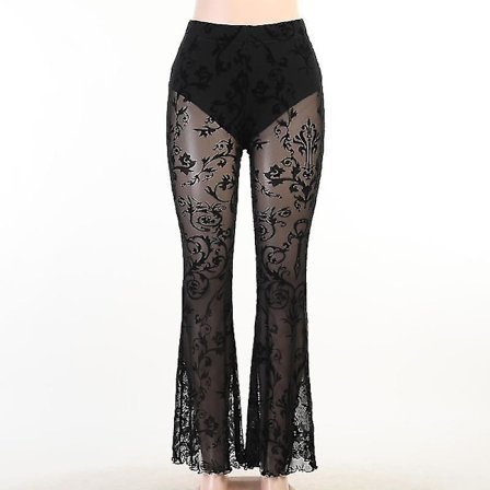 # Lq21030 Nya Ins Bohemiska Vida Byxor Fe 2022 Solbränna Casual - Ben Byxor