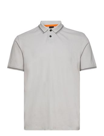 Perete Polos Short-sleeved Grå BOSS*Betinget Tilbud