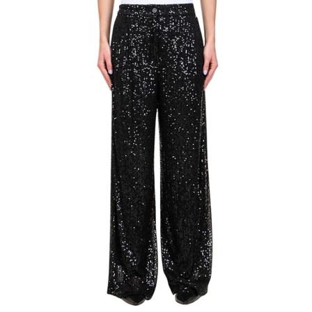 ViCOLO, Straight Trousers Zwart, Dames, Maat:M