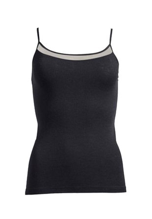 FEMILET Juliana Ull Top Camisole Underkläder Dam Svart 42