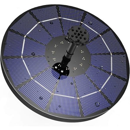 3,5W Udendørs Flydende Solcelledrevet Springvand, Solcelledrevet Dam Pumpe med Batteri