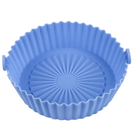 Värmebeständig Air Fryer Silikonform med handtag Återanvändbara liners