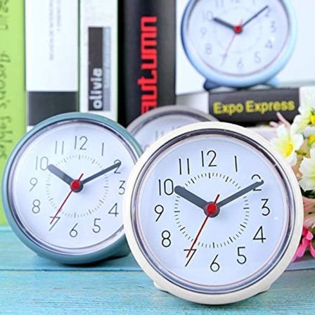 CDQ Baderomsklokke vanntett og duggfri veggklokke