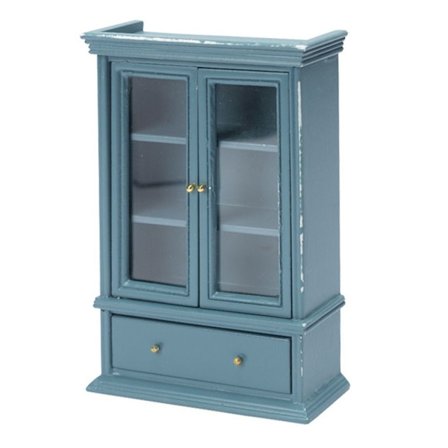 Miniatyr vitrinskåp för dockskåpsmöbler 5 5