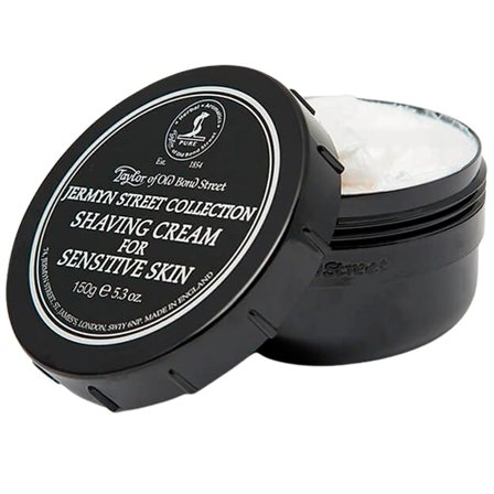 Taylor Of Old Bond Street Jermyn Street Collection Sensitiv Barbercreme 150 g, Mænd, Barbering, Skum, Sprit & Gel