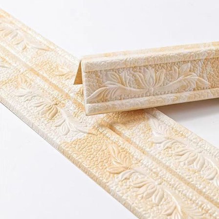 Mordely Väggklistermärken Wall Border Sockel BEIGE