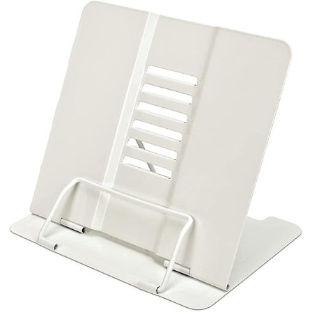 Metal Læse Stativ, Bogstøtter Bog Stativ, Foldbar Kogebog Holder, 6 Niveau