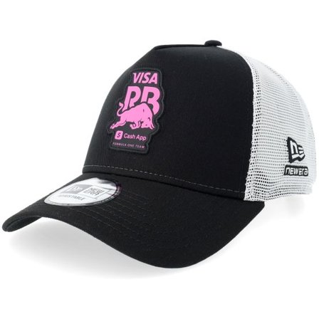 New Era - Motor Svart trucker Keps - RB F1 26 Seasonal Black/White A-frame Trucker @ Hatstore