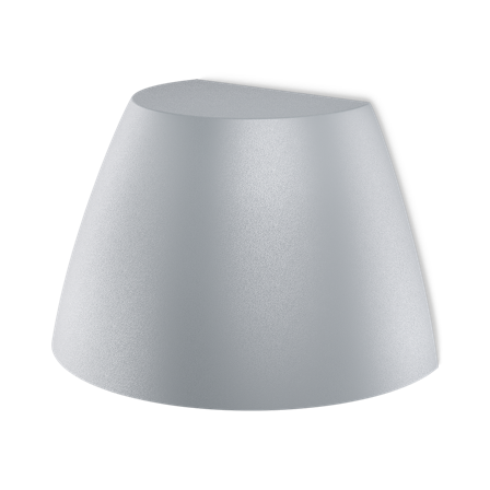 Plejd OUT-02-G Veggarmatur med dimmer Grå, Belysning