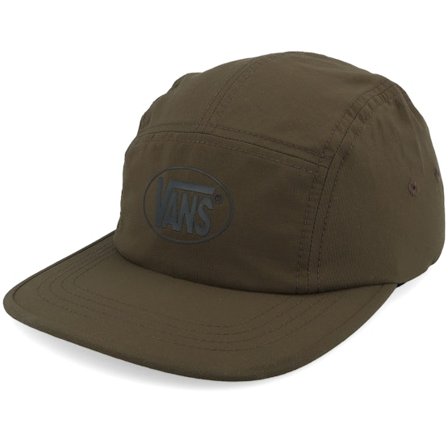 Vans - Brun 5panel Keps - Ground Up Tall Camper Coal Brown 5-Panel @ Hatstore