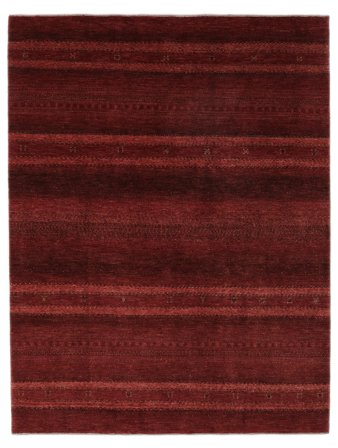 Tapis Loribaft Fine Persan 172X225 Noir/Rouge Foncé (Laine, Perse)