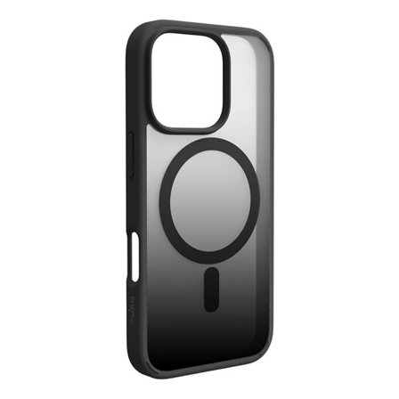Puro Gradient MagSafe silikoneetui til iPhone 16 Pro Max - Sort