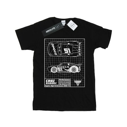 Disney Dam/Kvinnor Bilar Cruz Ramirez Blueprint Bomull Boyfrie