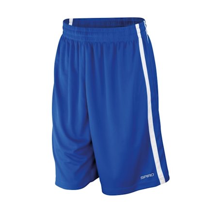 Spiro herr Quick Dry basketshorts XS Royal/White