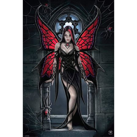Anne Stokes - Aracnafaria Butterfly