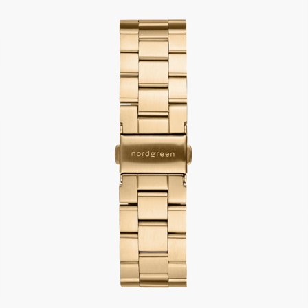 3-Link-Armband Edelstahl - Gold - 36mm