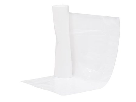 Polynova Papperskorgspåse Basko 60 återvinningsbara, extra slitstarka, vita, 60L, 87 x 85 cm - Lyreco - Städ och hygien - Påsar och säckar - 