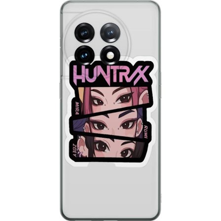 Kompatibelt Mobildeksel til OnePlus 11 K-pop-inspirert futuristisk jentegruppe i neonlys og kosmisk sci-fi scene