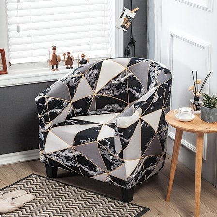 Tuolin päällinen joustava tynnyrityylinen tuolin päällinen irrotettava