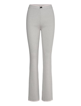 ROTATE Birger Christensen | Fine Rib Flared Pants | XL