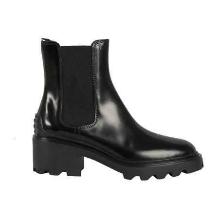 Tod's Chelsea Støvler Xxw08D0Ea10Akt Sort, Dame, Størrelse: 40 EU