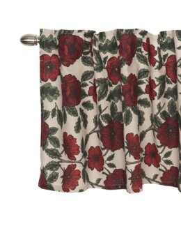 Multibåndskappe Lillemor med trykt julemotiv Lin