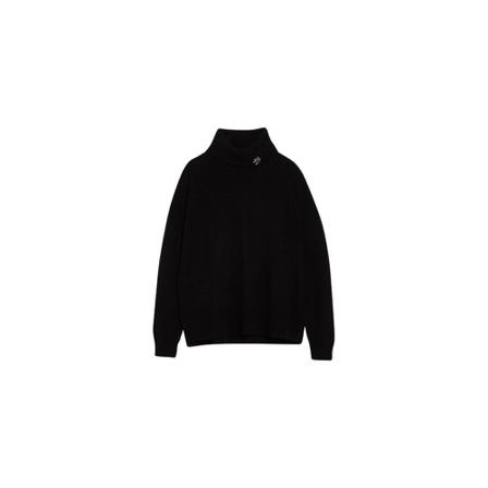 Liu Jo, Turtlenecks Czarny, Kobieta, Rozmiar: S