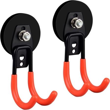 2 kpl magneettikoukut Vahvat säilytyskäyttöiset magneettikoukut