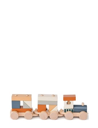 Kid's Concept | Block Train Brown | ONE SIZE