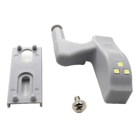 Sensorlampa för garderob, skåp, dörrgång - LED-ljus på gångjärn