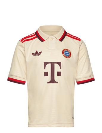 Fcb 3 Jsy Y Tops T-shirts Football Shirts Beige Adidas Performance