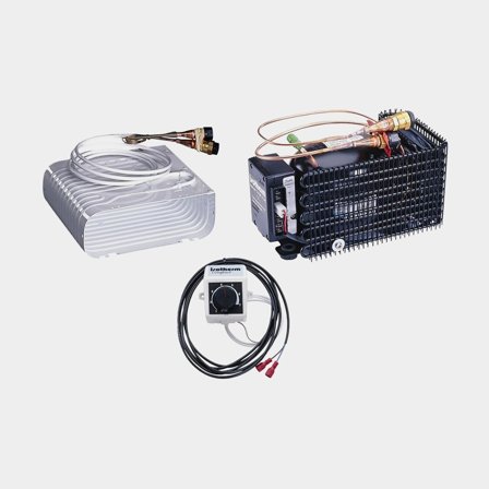 Inbouw koelaggregaat Isotherm Compact Classic 2001, 12V / 24V, luchtgekoeld, geschikt voor box tot 125 liter