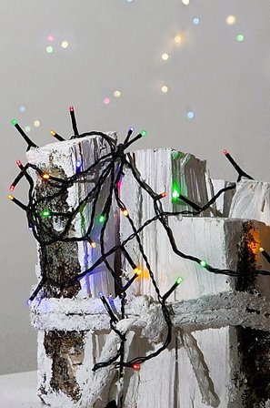 Jotex - Ljusslinga Micro Utomhus 90 ljus Multi - Köp Dekorativ julbelysning hos Jotex