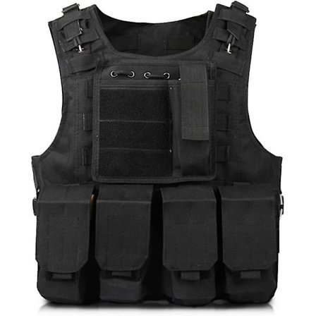 Taktisk barnevest kamuflasje kampvest utendørs feltspill kampsport trening beskyttelse