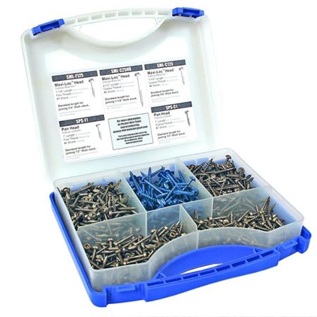 Kreg SK03 Skrue 675-pakning, Innfesting