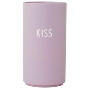 Design Letters Pink Favorite Medium Vase One Size - Home accessories - One size - Purple - Junge