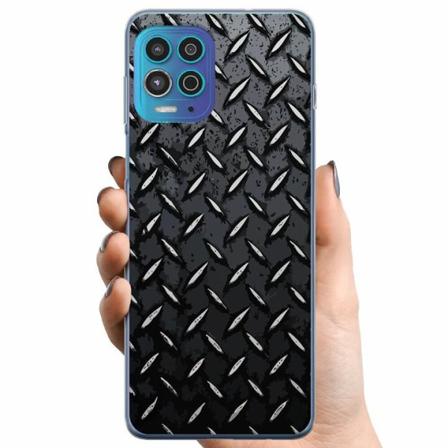 Motorola Moto G100 Tpu Mobilskal Metalliskt Mönster