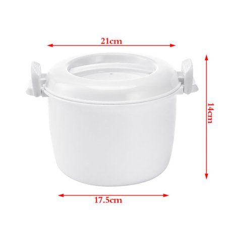 Mikrobølgeovn riskoker multifunksjonell dampkoker Bento L A1-FA-