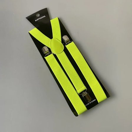 Zhejiang Grossist Anpassad Svart Gul Enkel Billig Pojke Elastiska 3 Clips Hängslen för Män