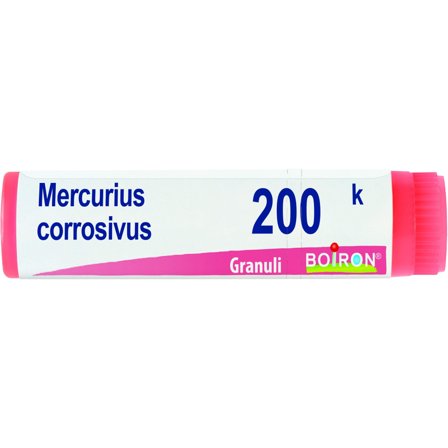 Boiron Mercurius Corrosivus Globuli 200K Dose 1g