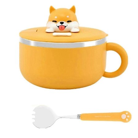 Ramenbolle Rustfritt Stål Nudelskål Ramen Nudler Bolle Bærbar Nudler Fruktsalat Bolle Komfyr Kjøkken Servise HSE