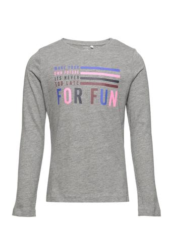 Nkfoinga Ls Top Grey Name It