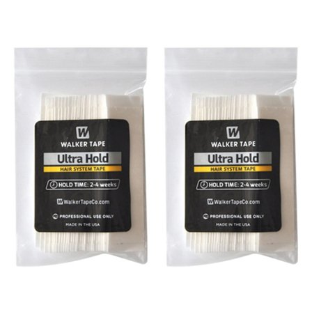 72 stk/pakke Supersterk Hårteip Feste Dobbeltsidig Teip for Toupee Blonde Parykk Fi Hvit